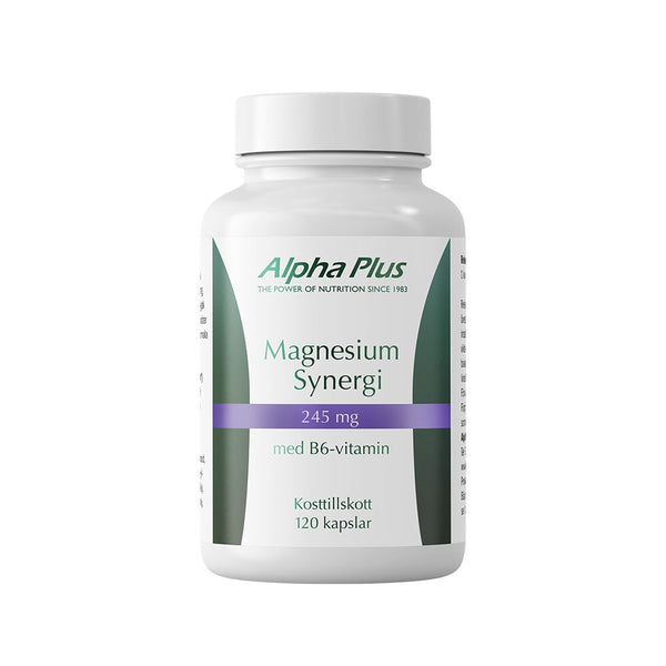 Alpha Plus Magnesium Synergi 120 kapslar