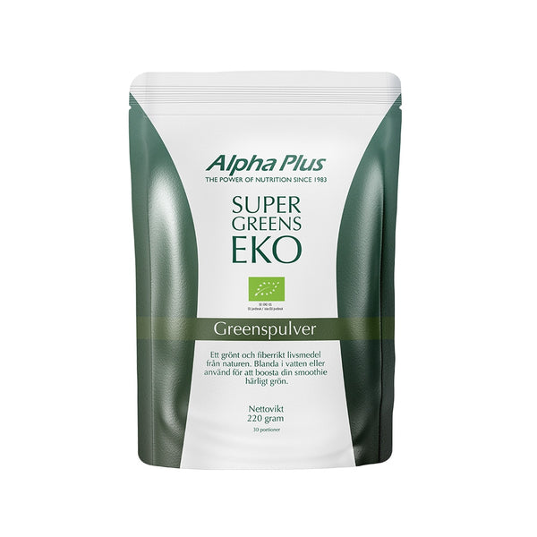 Alpha Plus Super Greens EKO 220 g