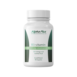 Alpha Plus B3-vitamin 90 kapslar