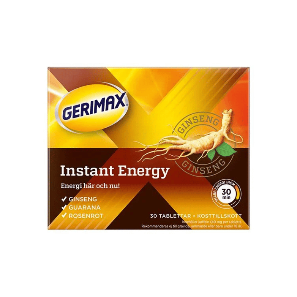 Gerimax Instant Energy 30 tabletter