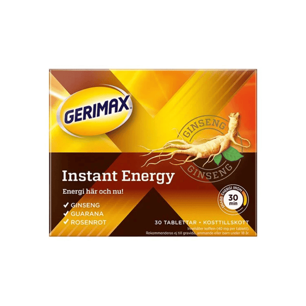 Gerimax Instant Energy 30 tabletter