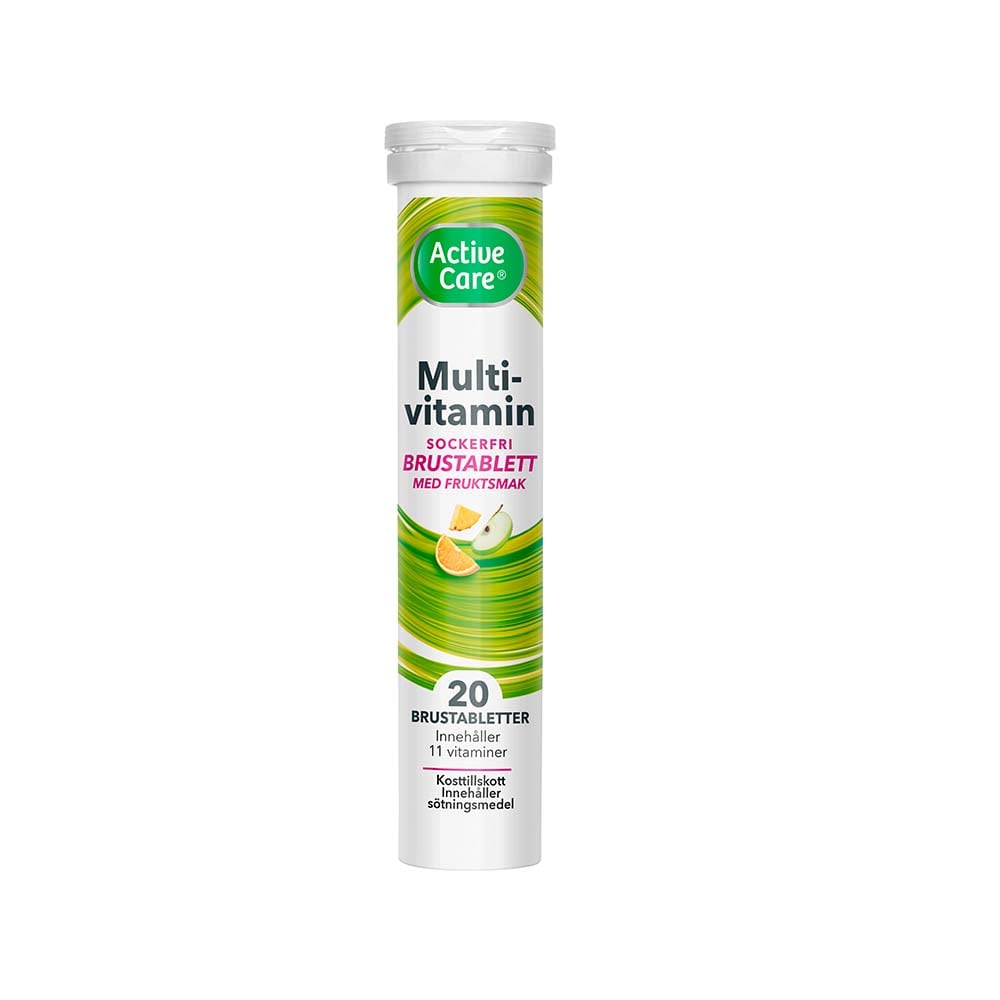 Active Care Multivitamin Fruktmix 20 brustabletter