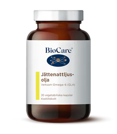 BioCare Jättenattljusolja 30 kapslar