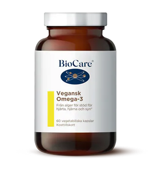 BioCare Vegansk Omega-3 60 kapslar