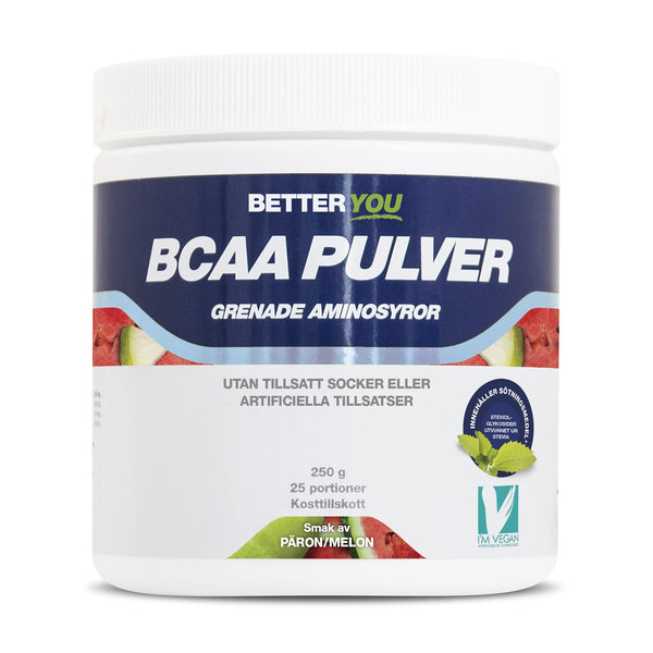 Better You Naturligt BCAA Pulver Melon/Päron 250 g