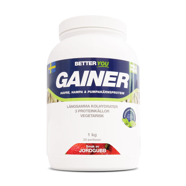 Better You Whole Food Gainer Jordgubb 1 kg