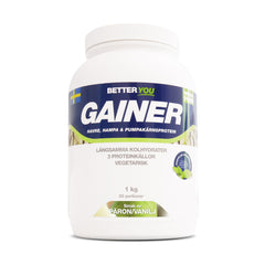 Better You Whole Food Gainer Päron/Vanilj 1 kg