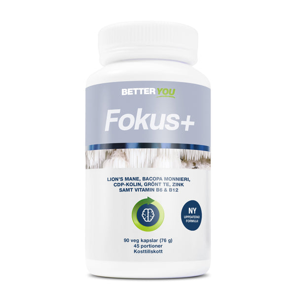 Better You Fokus+ 90 kapslar