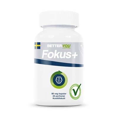 Better You Fokus+ 90 kapslar – i burk