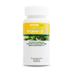 Better You Premium Vitamin B12 90 kapslar