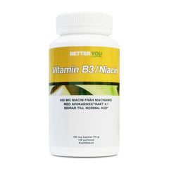 Better You Vitamin B3 Niacin 100 kapslar