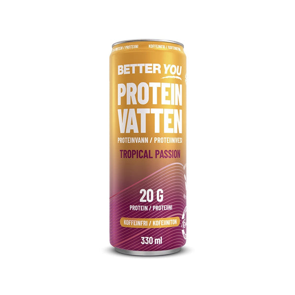 Better You Proteinvatten Tropical Passion Koffeinfri 330 ml