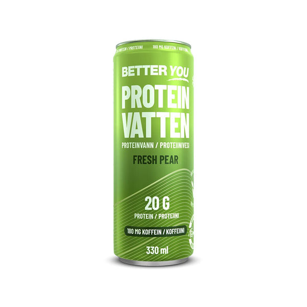 Better You Proteinvatten Fresh Pear Koffein 180 mg 330 ml