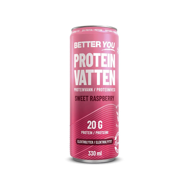 Better You Proteinvatten Sweet Raspberry Elektrolyter 330 ml