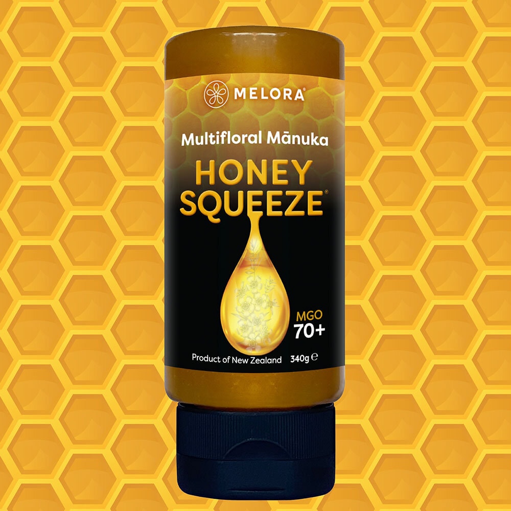 Melora Manuka Honung 70+ MGO Squeeze 330 g
