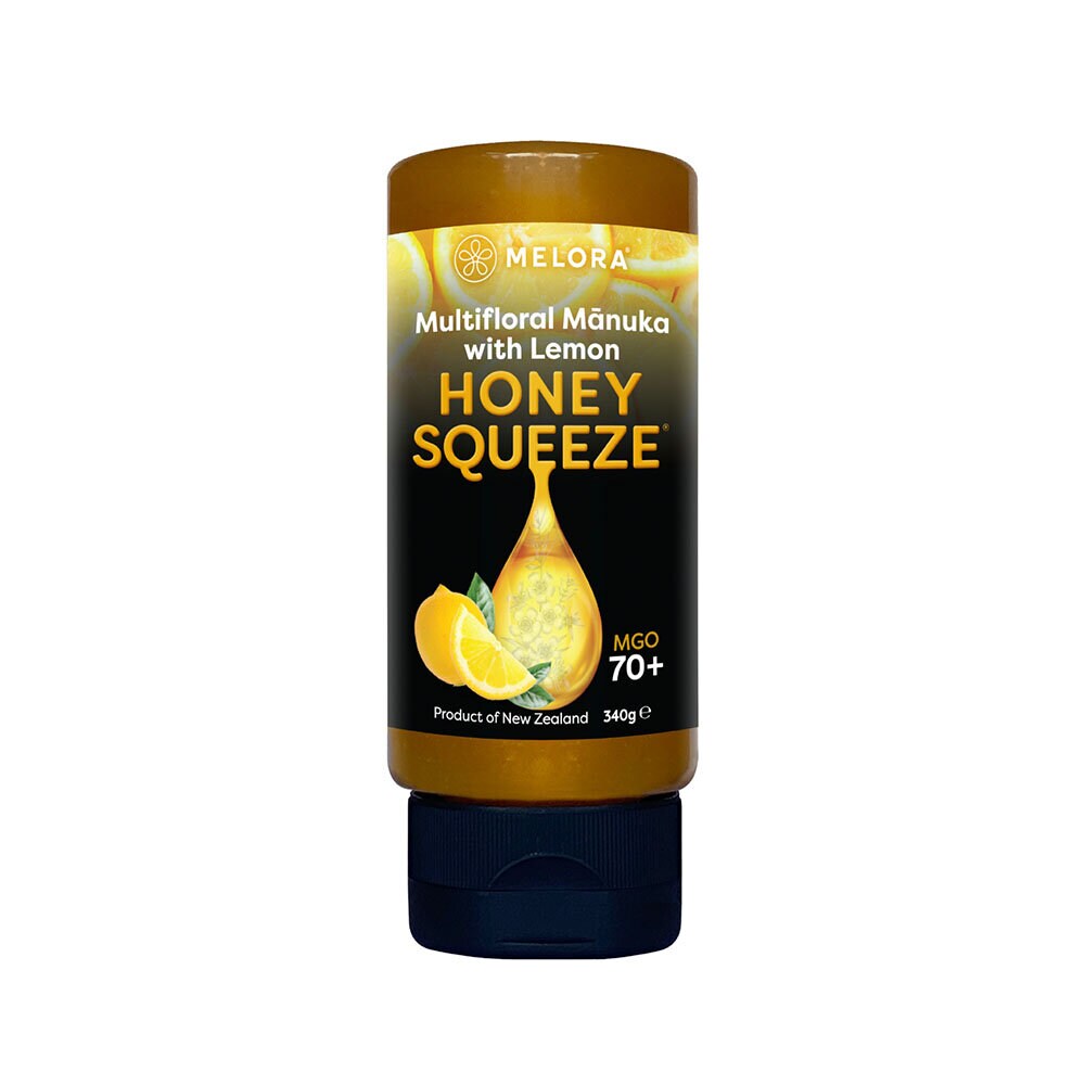 Melora Manuka Honung 70+ MGO Lemon Squeeze 330 g