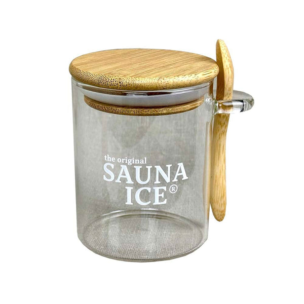 Sauna Ice Förvaringsburk – med trälock och sked