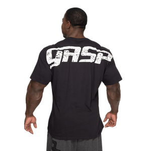 GASP Original Tee Svart/Vit – på modell bakifrån