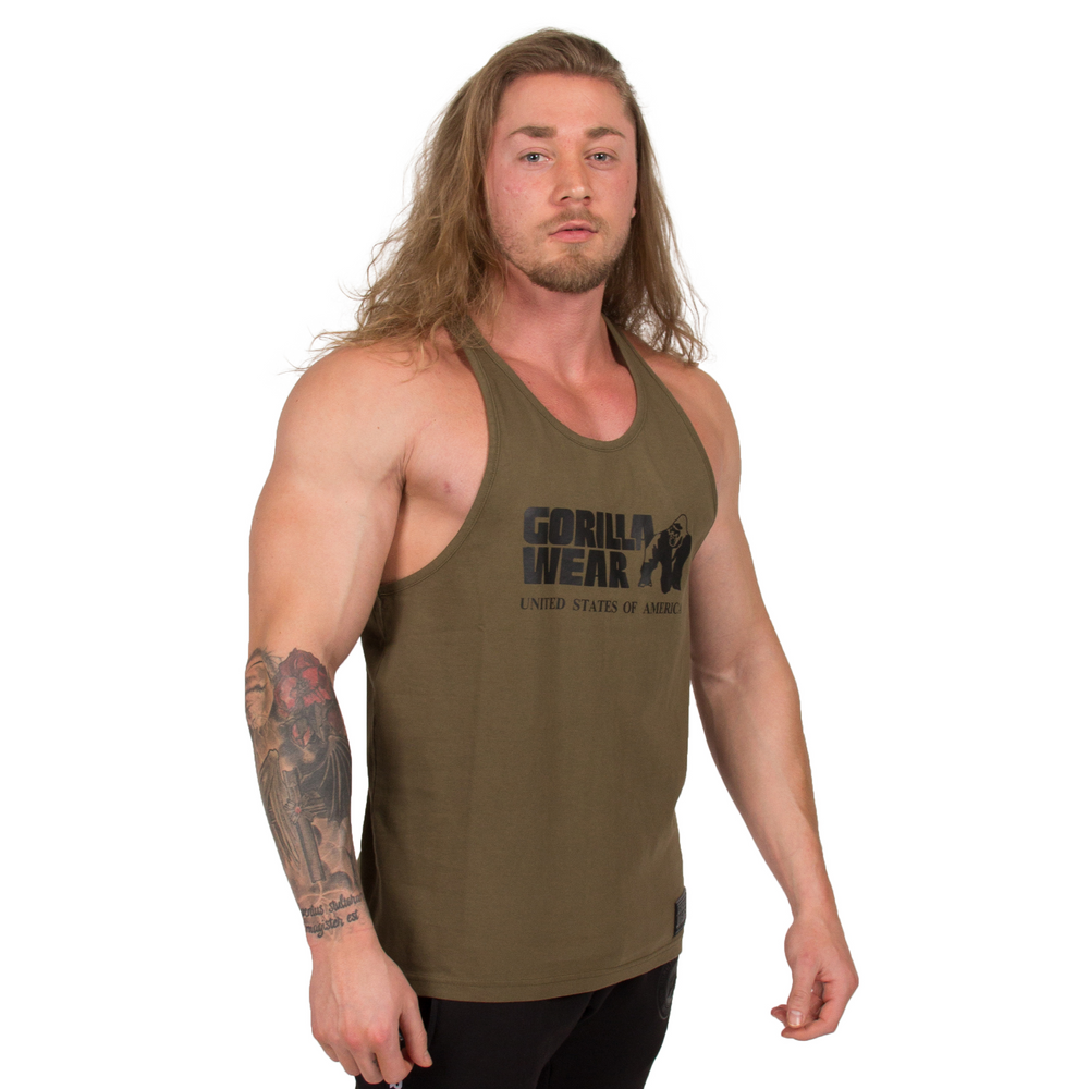 Gorilla Wear Classic Tank Top Army Green