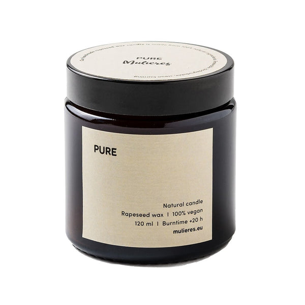 Mulieres Naturligt doftljus Pure 120 ml