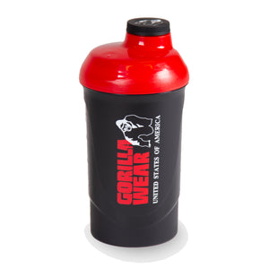 Gorilla Wear Wave Shaker Black/Red 800 ml