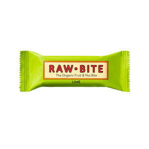 RawBite Frukt- & Nötbar Lime 50 g