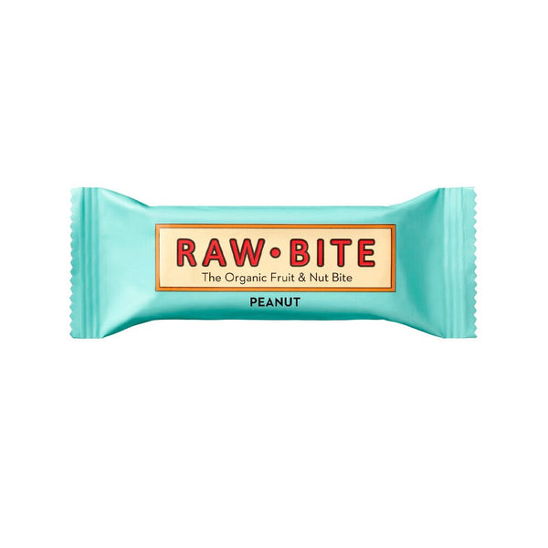 RawBite Frukt- & Nötbar Jordnöt 50 g