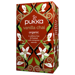 Pukka Te Vanilla Chai 20 påsar – teförpackning