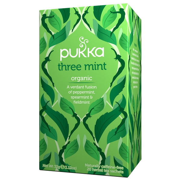 Pukka Te Three Mint 20 påsar – teförpackning