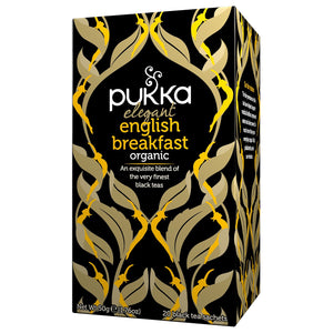 Pukka Te Elegant English Breakfast 20 påsar – teförpackning