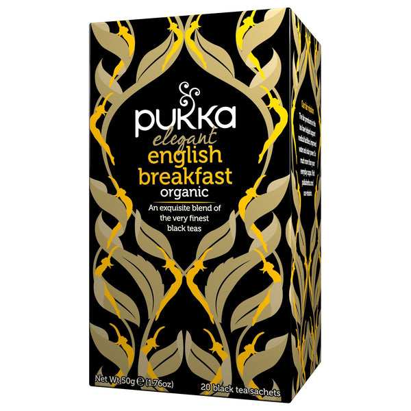 Pukka Te Elegant English Breakfast 20 påsar – teförpackning