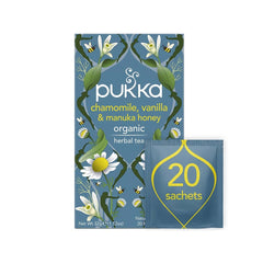 Pukka Te Chamomilla & Manuka Honey 20 påsar