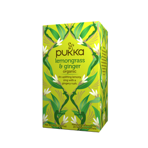 Pukka Te Lemongrass & Ginger 20 påsar – & Ginger teförpackning