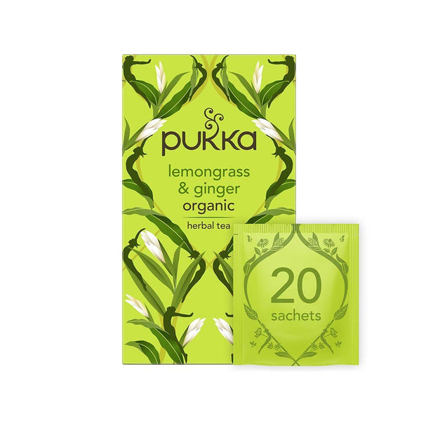 Pukka Te Lemongrass & Ginger 20 påsar