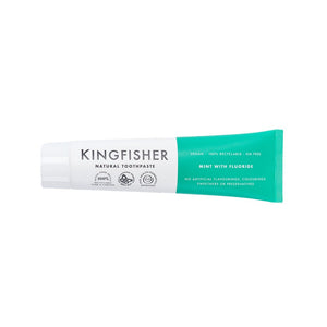 Kingfisher Naturlig Tandkräm Mint Med Fluor 100 ml