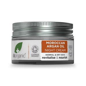 Dr Organic Nattkräm Arganolja 50 ml