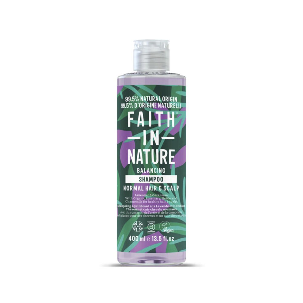 Faith in Nature Schampo Lavendel & Geranium 400 ml