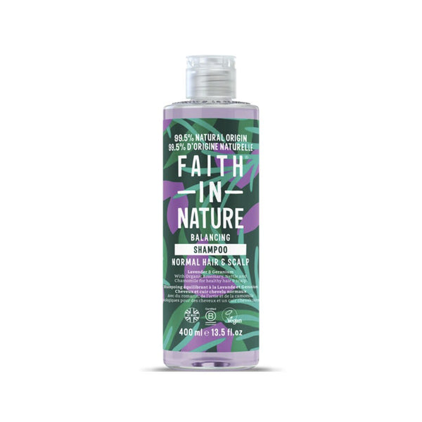 Faith in Nature Schampo Lavendel & Geranium 400 ml
