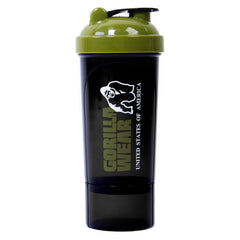 Gorilla Wear Shaker Compact Black/Army Green 500 ml