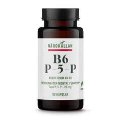 Närokällan B6 P5P 25 mg 60 kapslar