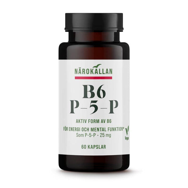 Närokällan B6 P5P 25 mg 60 kapslar