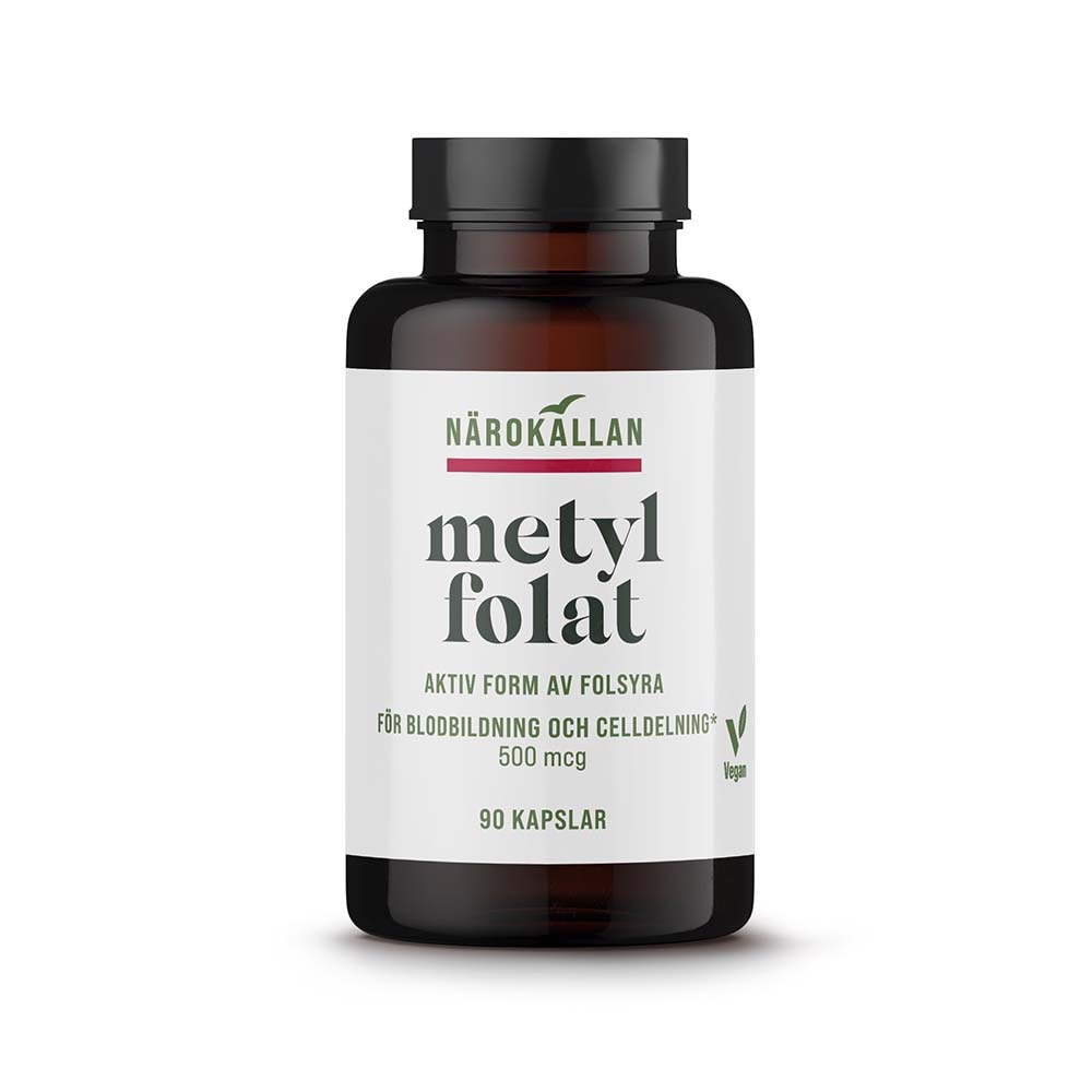 Närokällan Metylfolat 90 kapslar