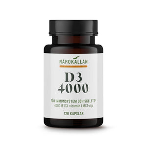 Närokällan D3 4000 IE 120 kapslar