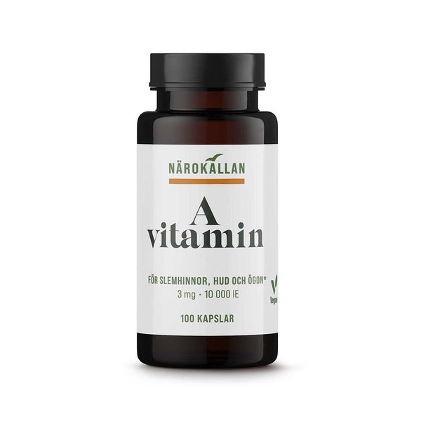 Närokällan A-vitamin 100 kapslar