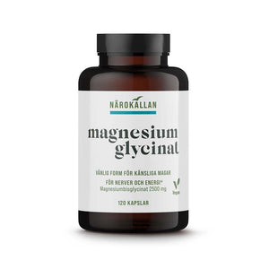 Närokällan Magnesiumglycinat 120 kapslar