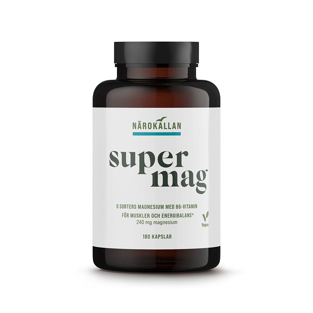 Närokällan Super Mag 180 kapslar