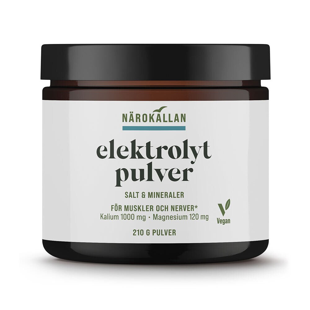 Närokällan Elektrolytpulver Citron 210 g