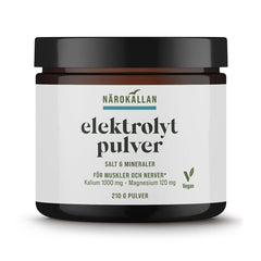 Närokällan Elektrolytpulver Citron 210 g