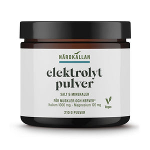 Närokällan Elektrolytpulver Citron 210 g