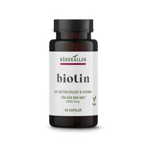 Närokällan Biotin 5000 mcg 90 kapslar